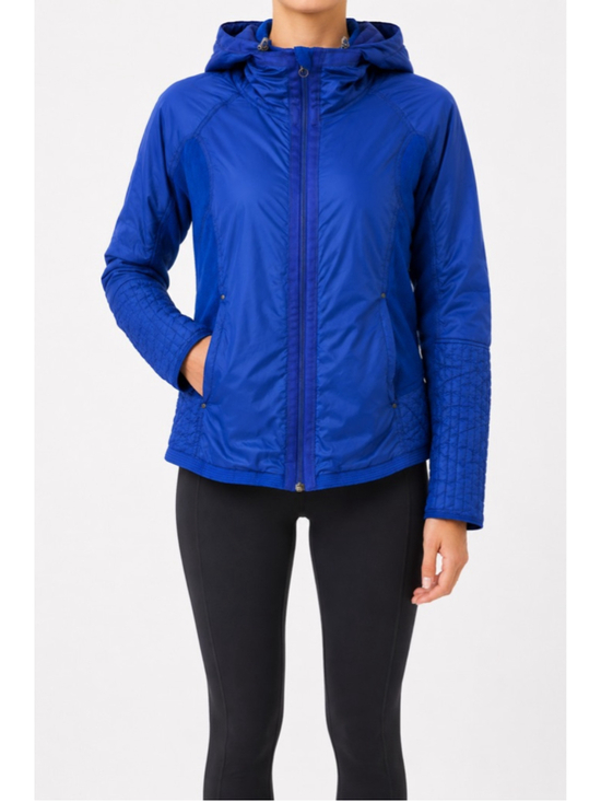lululemon athletica Jackets & Blazers - Lululemon Bundle Up Jacket Sz 6 Limitless Blue EUC